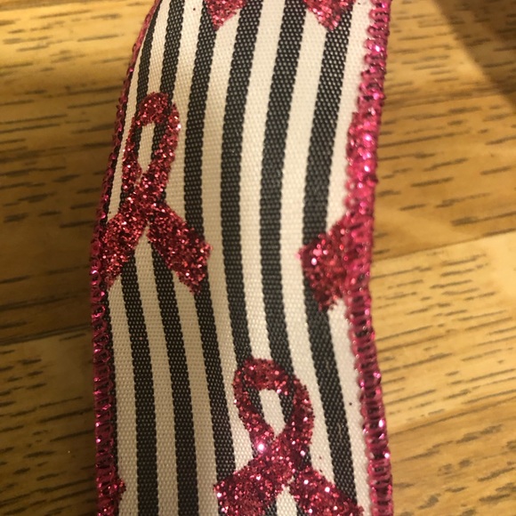 Breast Cancer Awareness Ribbon 3” French Barrette - Picture 4 of 7